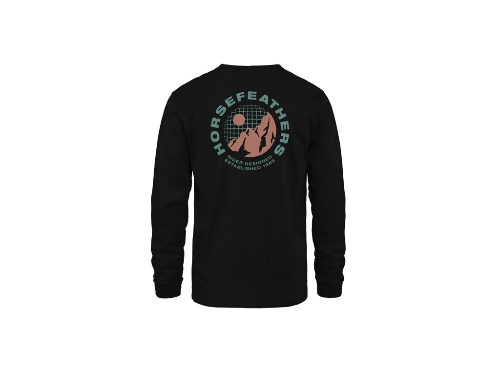 Horsefeathers Altitude Ls Tshirt (black)