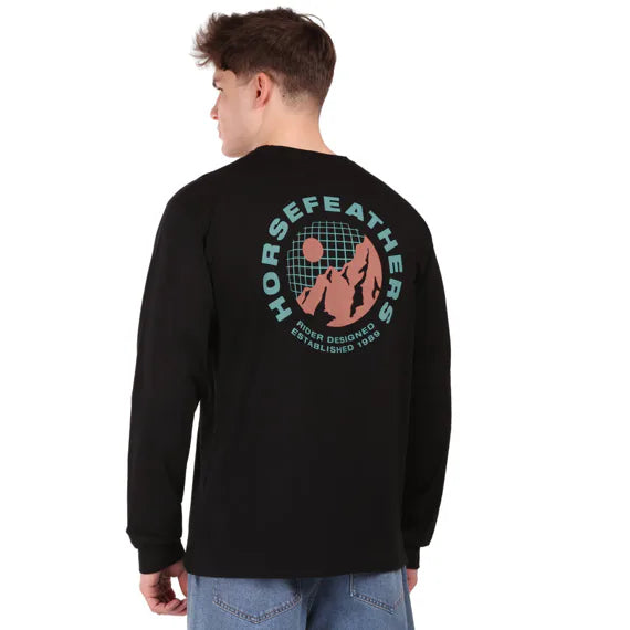 Horsefeathers Altitude Ls Tshirt (black)