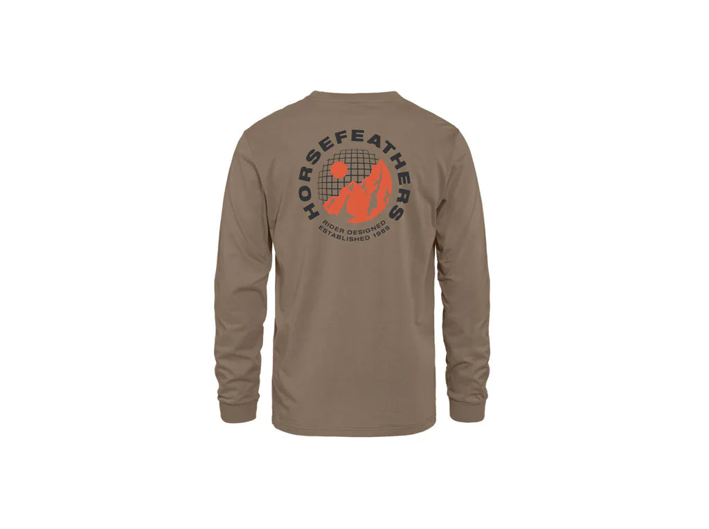 Horsefeathers Altitude Ls Tshirt (fossil)