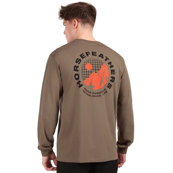 Horsefeathers Altitude Ls Tshirt (fossil)