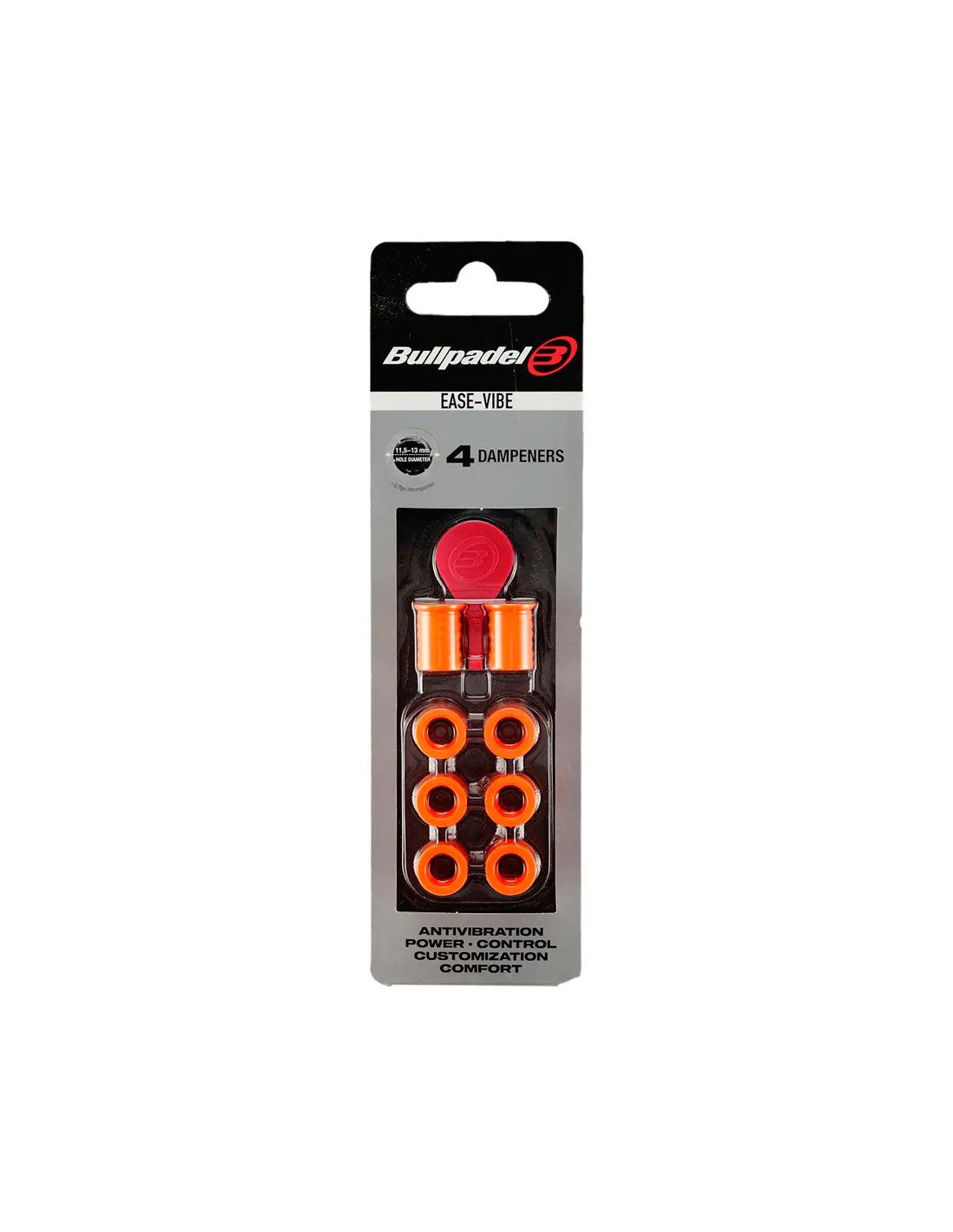 Bullpadel ShockOut Orange Vibration Dampen