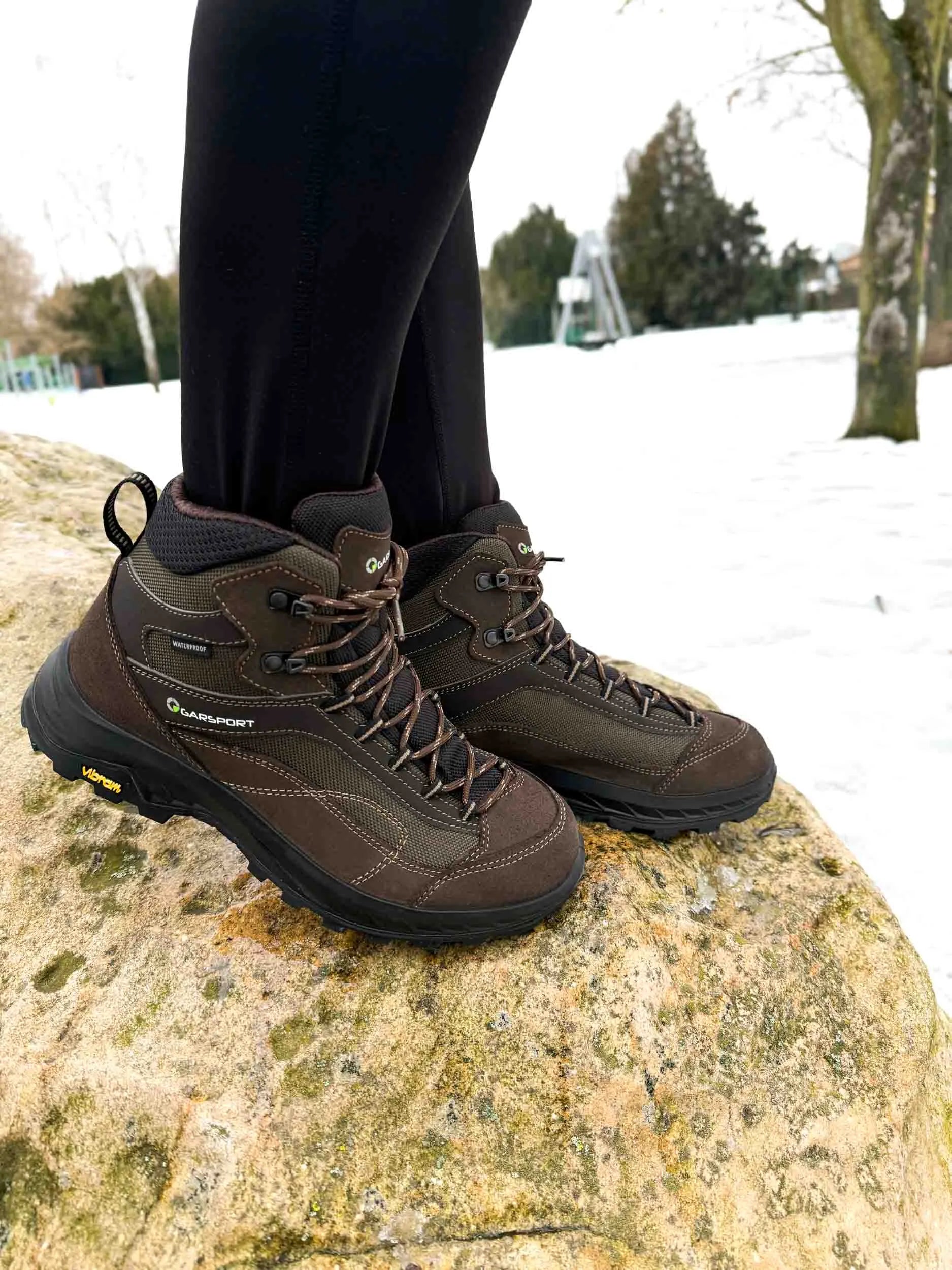 Trekking Boots Garsport Avereau Mid Waterproof Brown