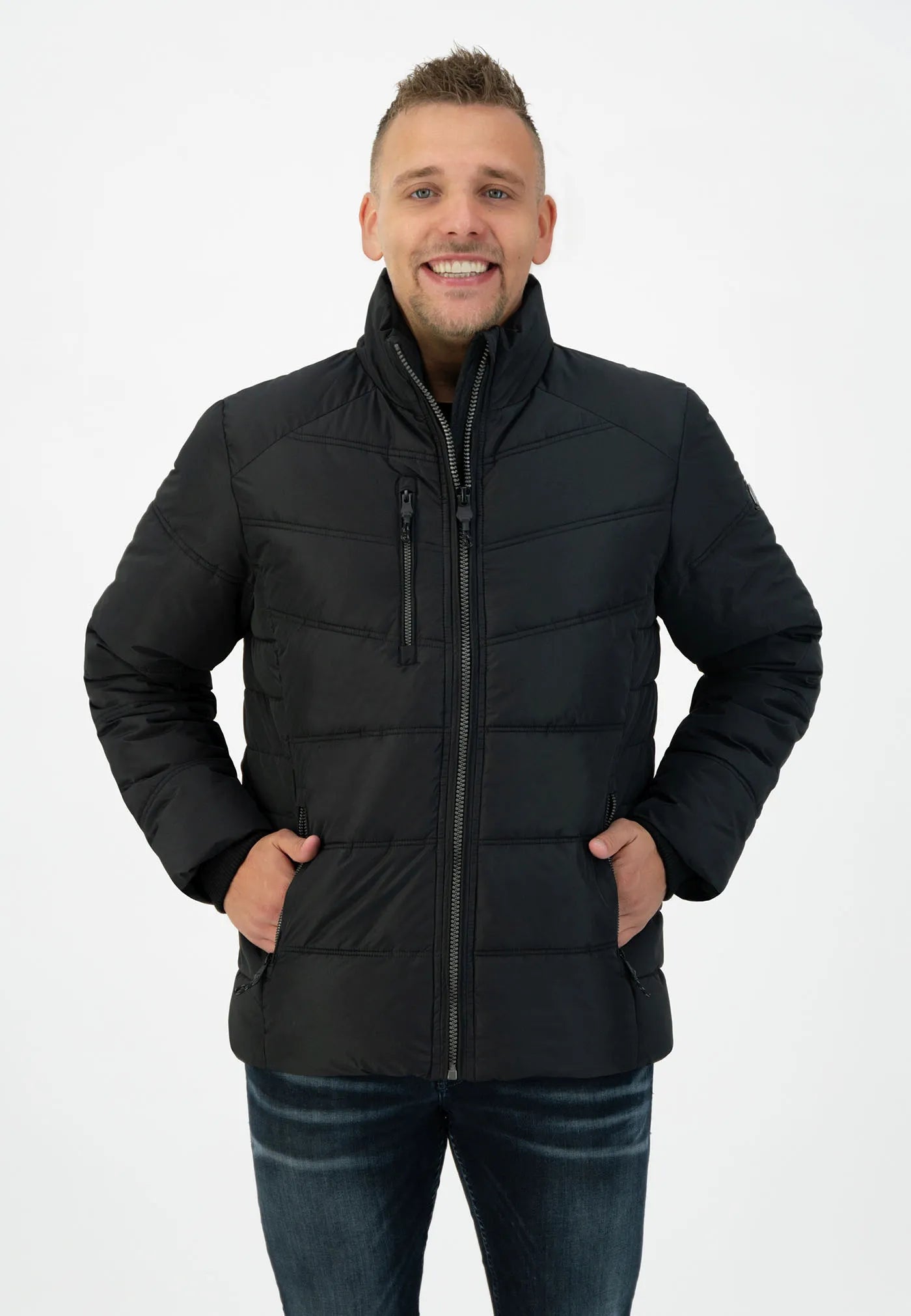 Geaca de iarna barbati kjelvik men igor 40 negru 3xl