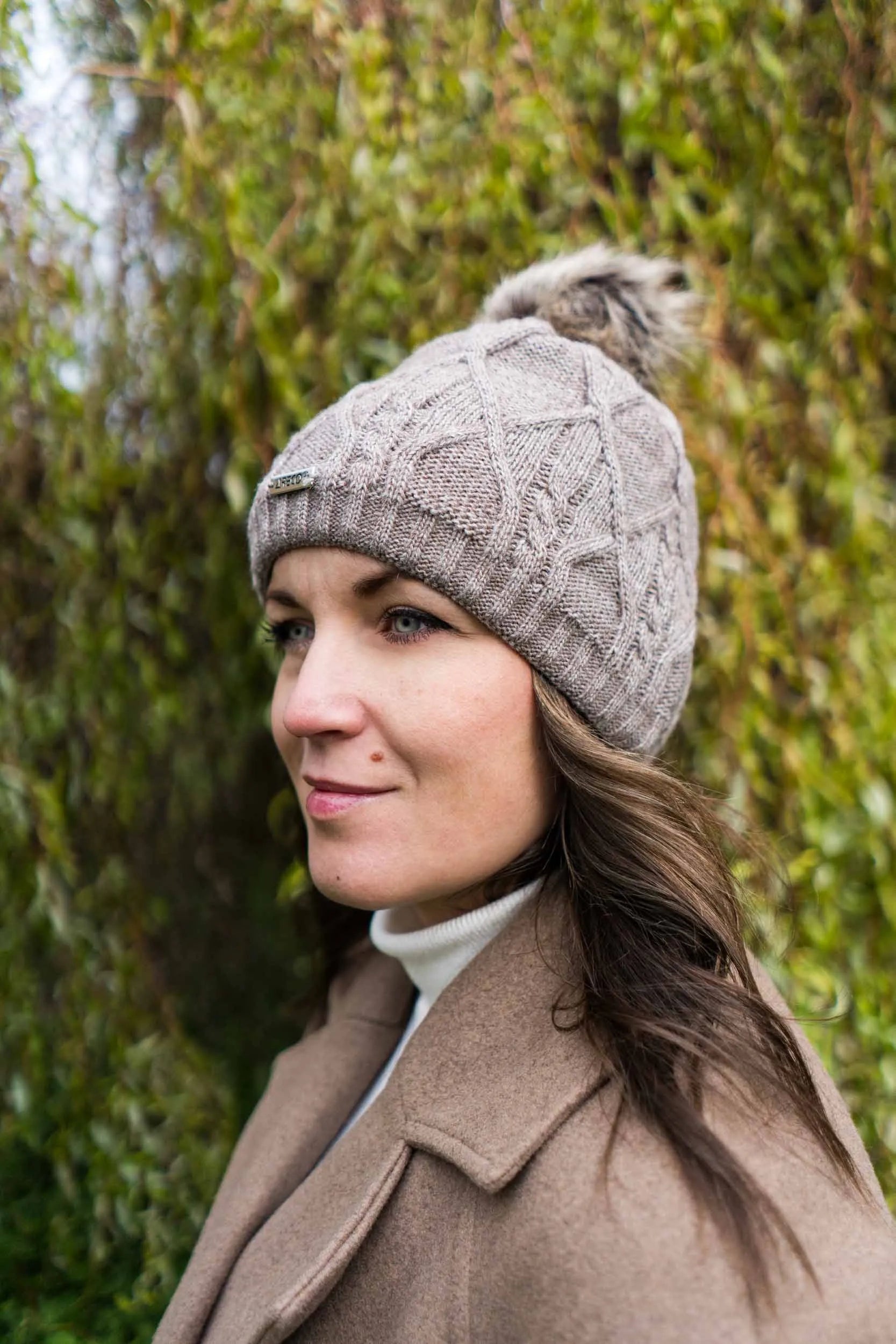 Women's Hat Areco Brown Uni Brown