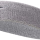 Nike Swoosh лента за глава Matte Silver-black Grey