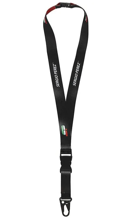 Keychain f1 checo fw lanyard dubh