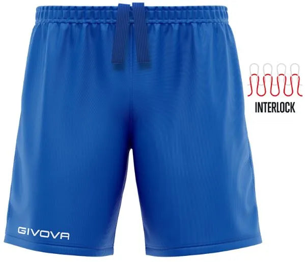Pantaloni scurti sport Givova Short Capo Royal Blue 2xl