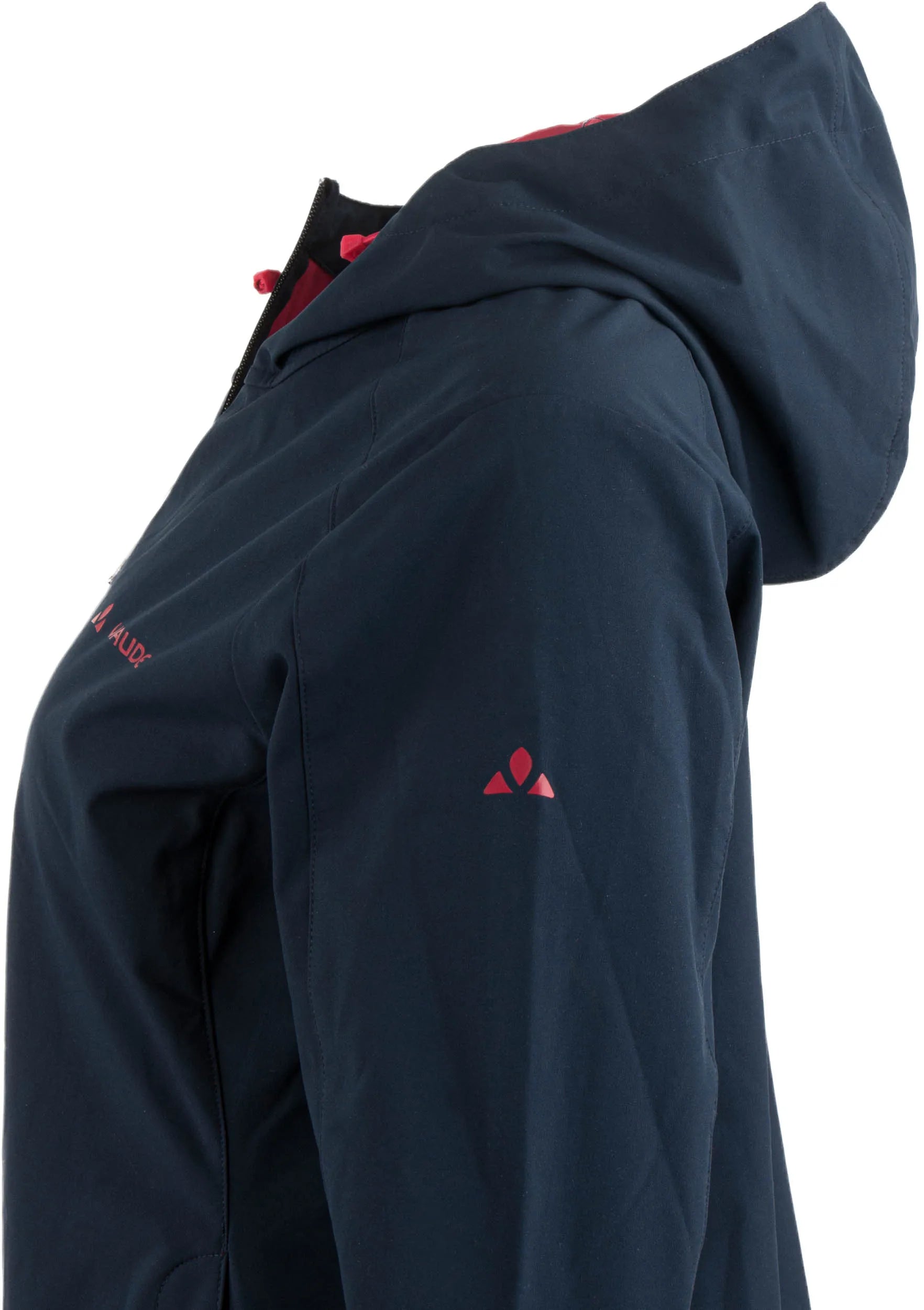 Veste-coupe-vent Femme Vaude Brunico Bleu