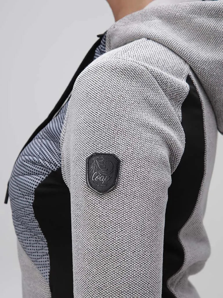 Maglione sportivo da donna Loap Galipa Grigio