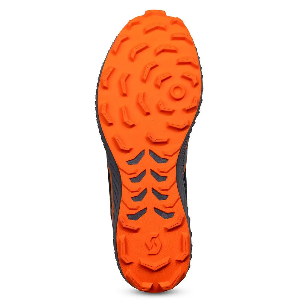 Chaussures Hommes Scott Supertrac Rc 2 Running Gris Foncé-lueur Orange Orange
