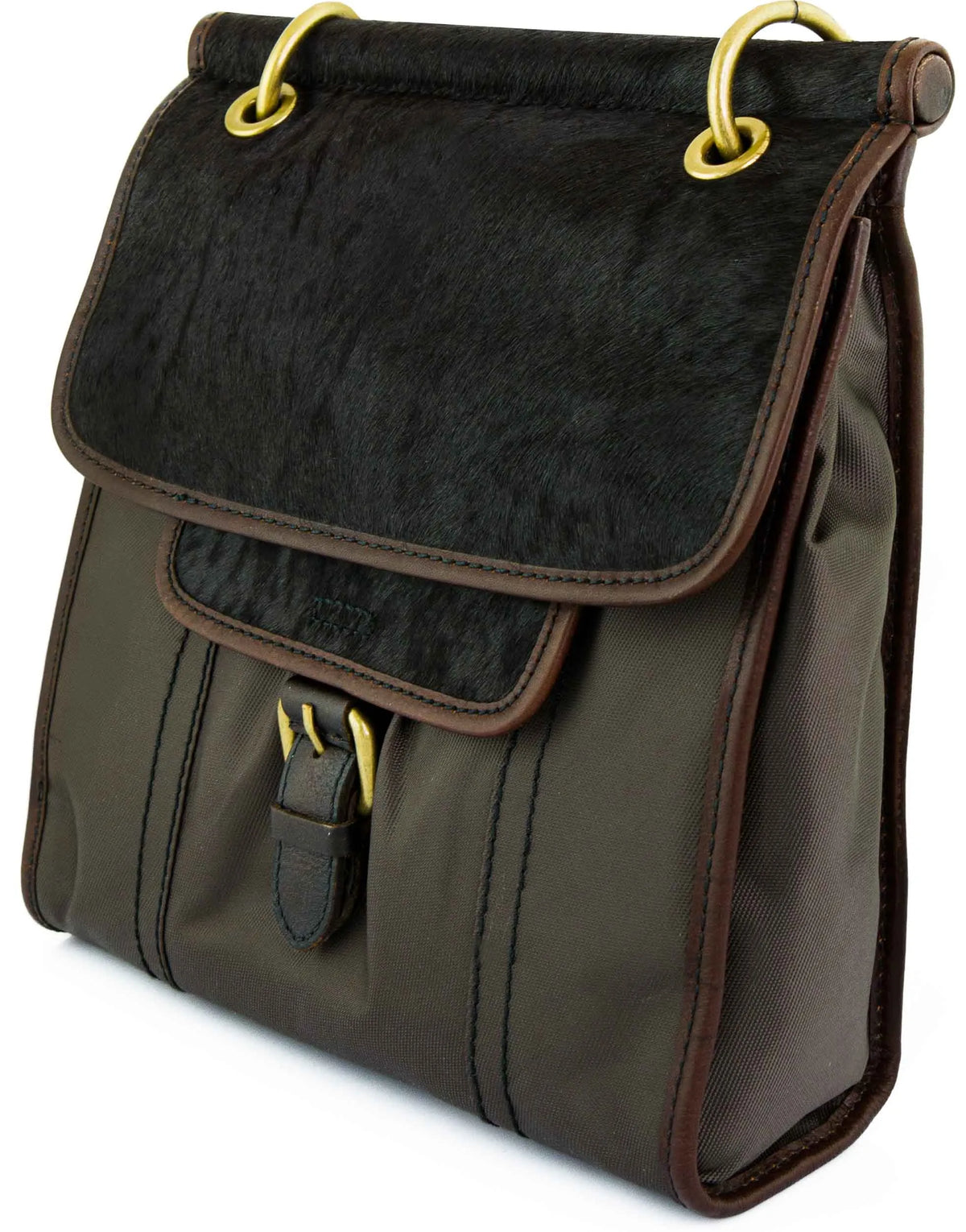 Women's Bag Fossil Hand-shoulderbag Emory Crossbody Flap Olive Khaki