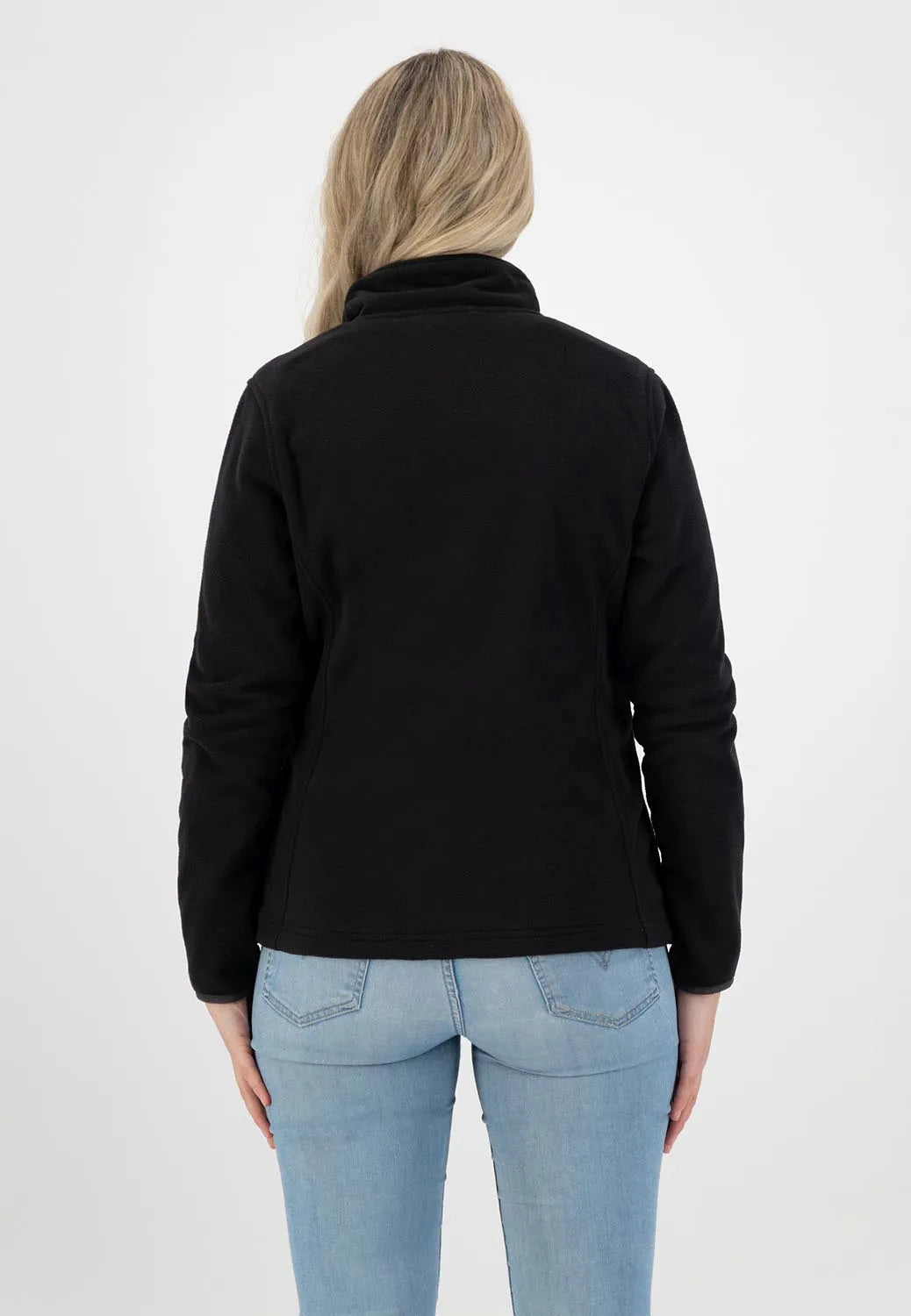 Damesfleecessweatshirt Kjelvik Polar Danique Zwart
