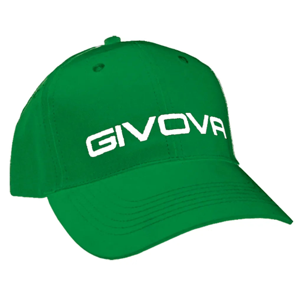 Givova boné com viseira verde verde