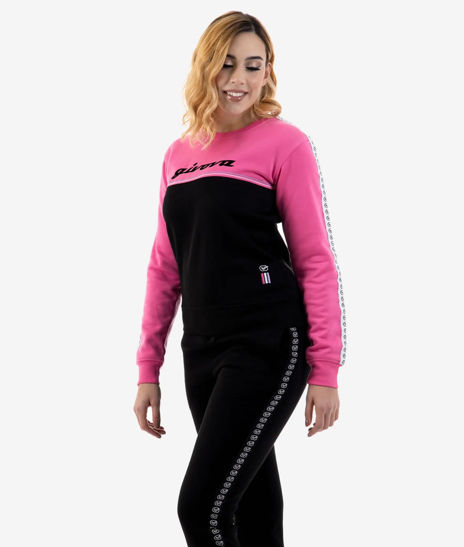 Dámský komplet givova donna black-fuxia black s