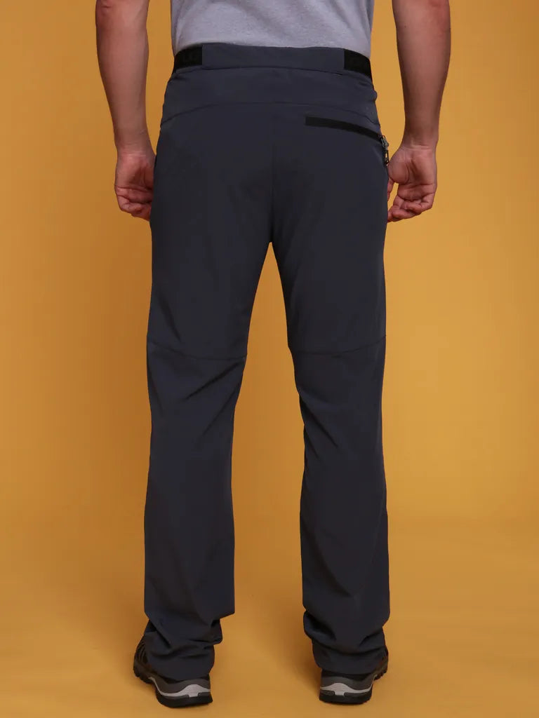 Herren Softshellhose Loap Uricke Grau