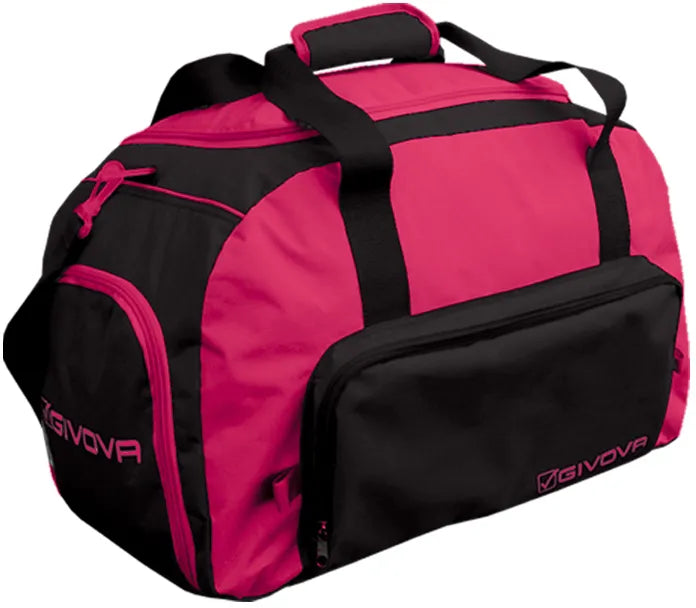 Sporttasche Givova Palestra Schwarz-Rosa Schwarz