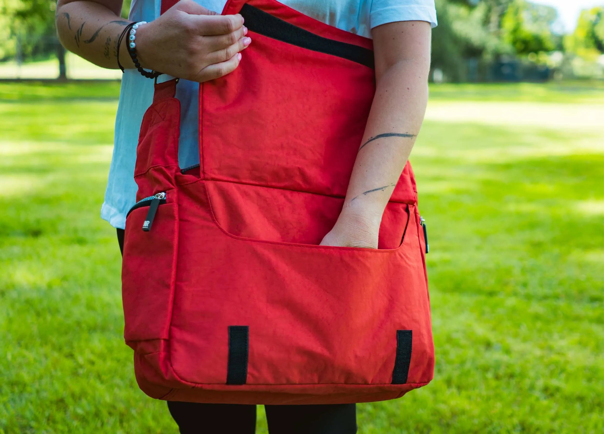 Nouveau Rebels Crincle Persan Sac à bandoulière Rouge Orange