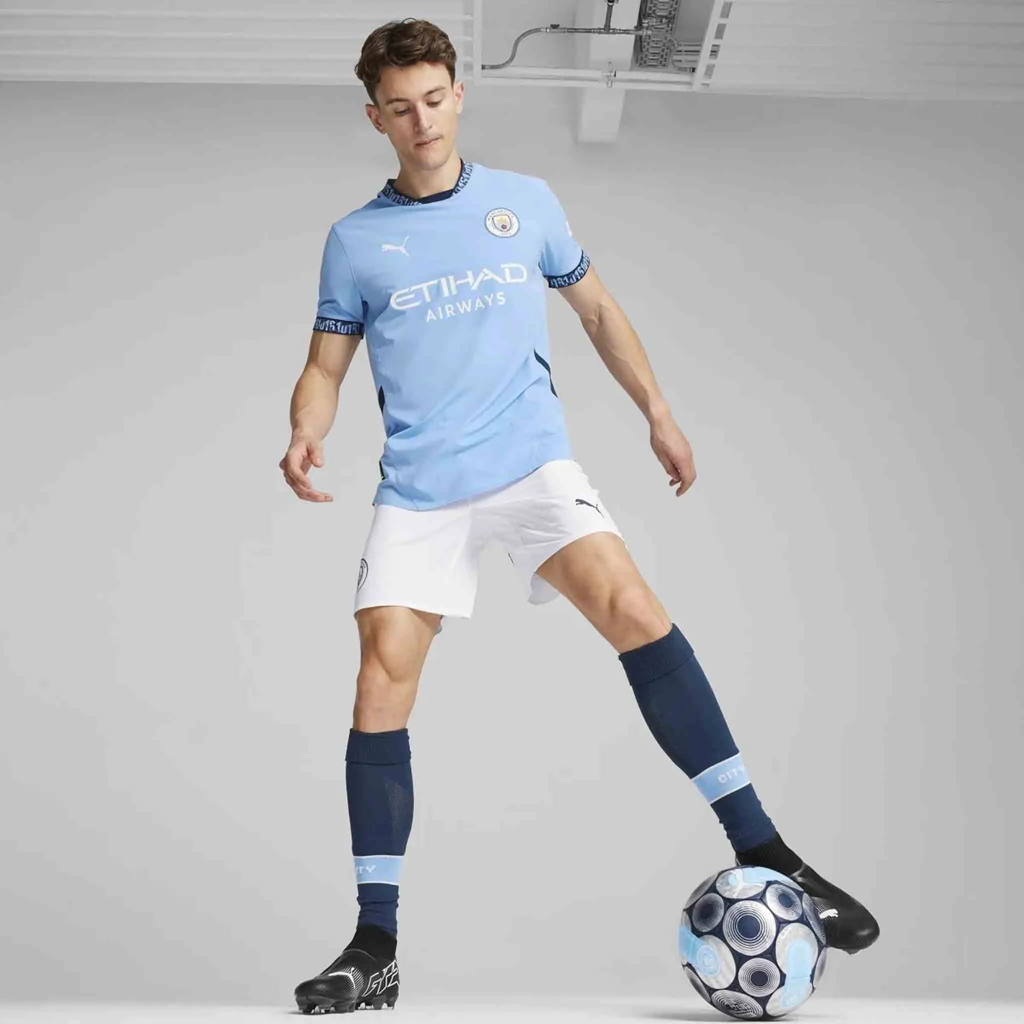 Jersey Puma Manchester City Rp Home Light Blue Blue