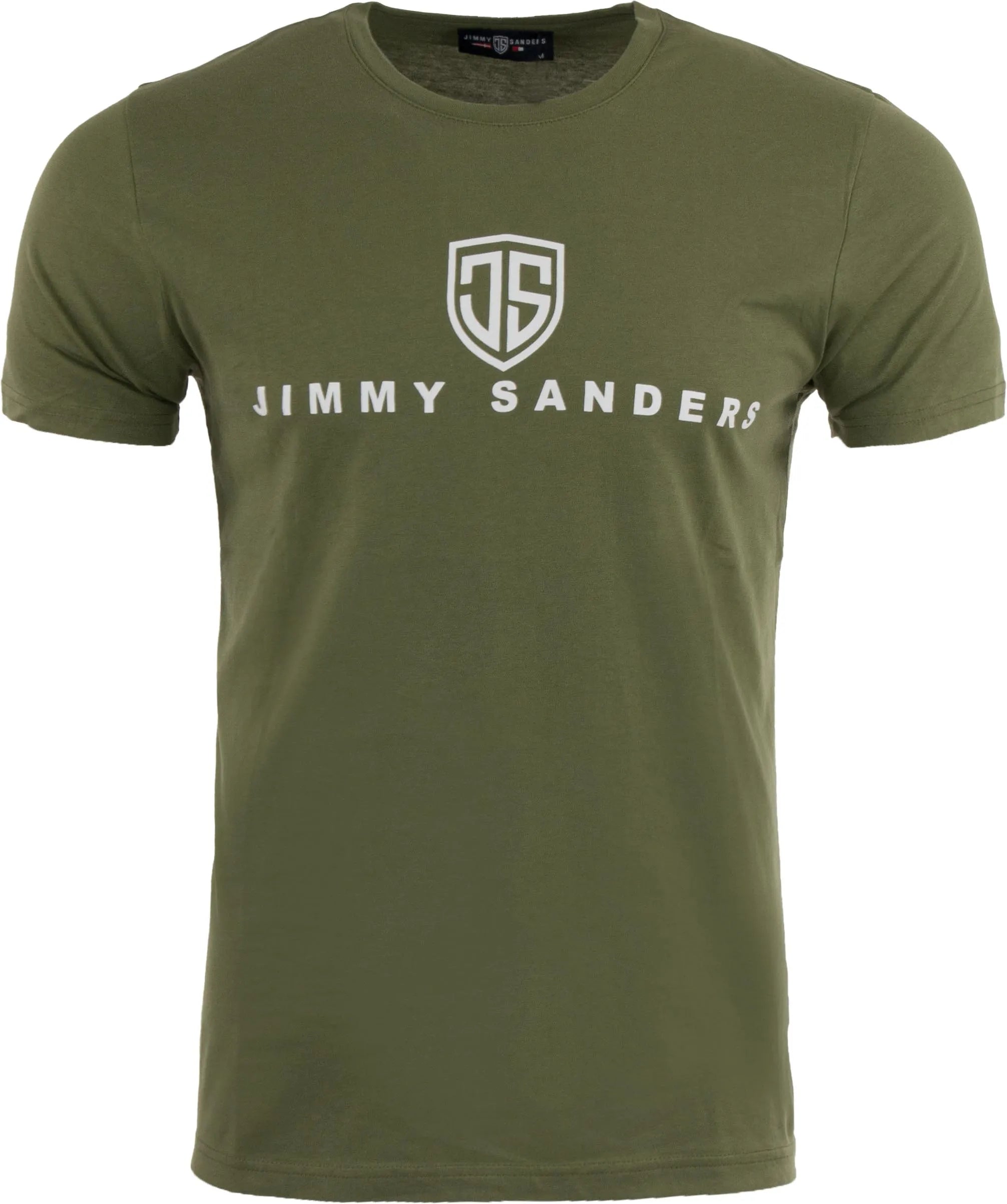 Jimmy Sanders Vadingo Kaki T-shirt Homme Vert