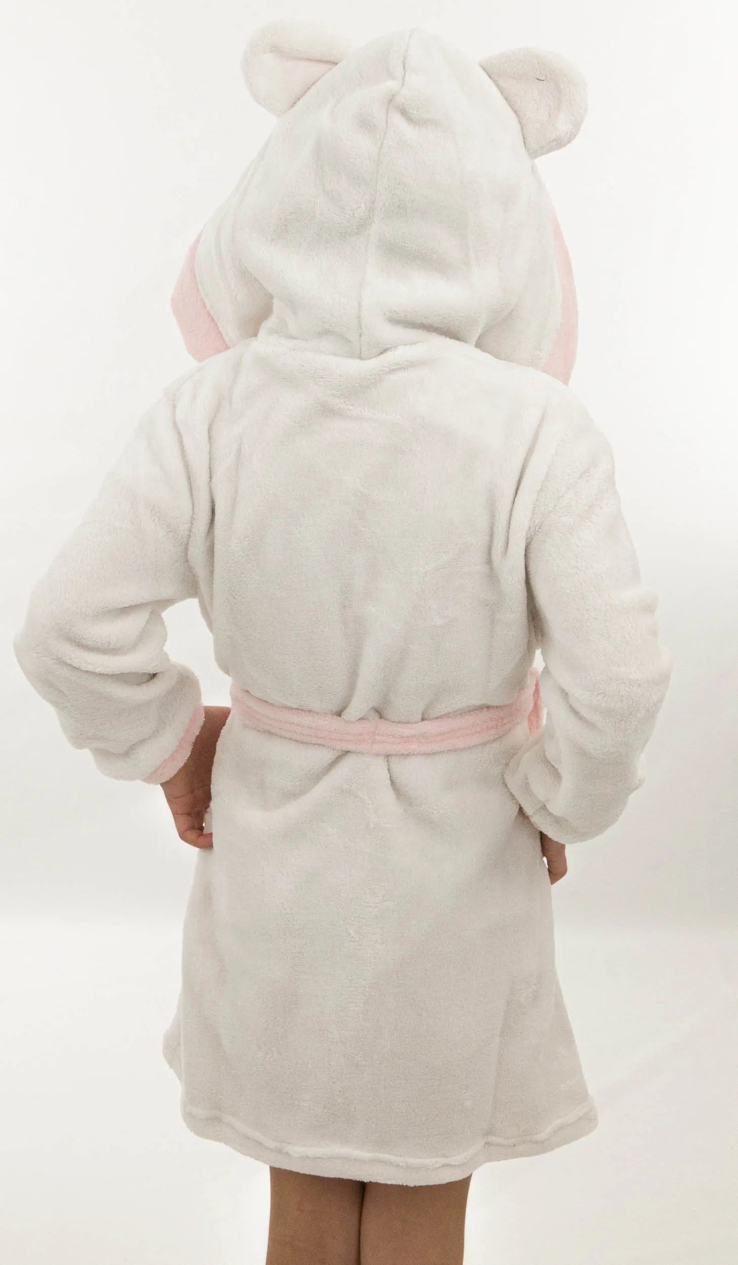 Kinderbadjassen Muis Grijs