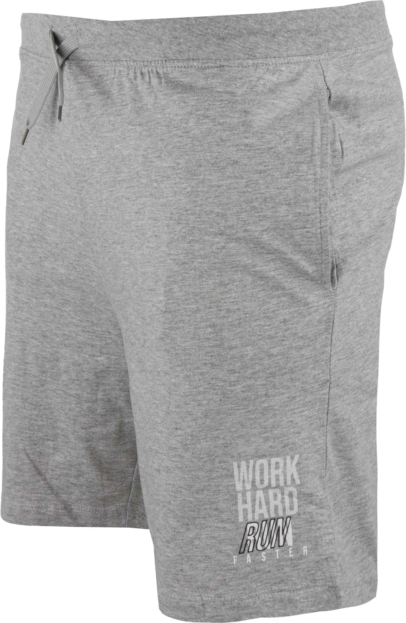 Pánske šortky athl. dpt einar melange sivá m