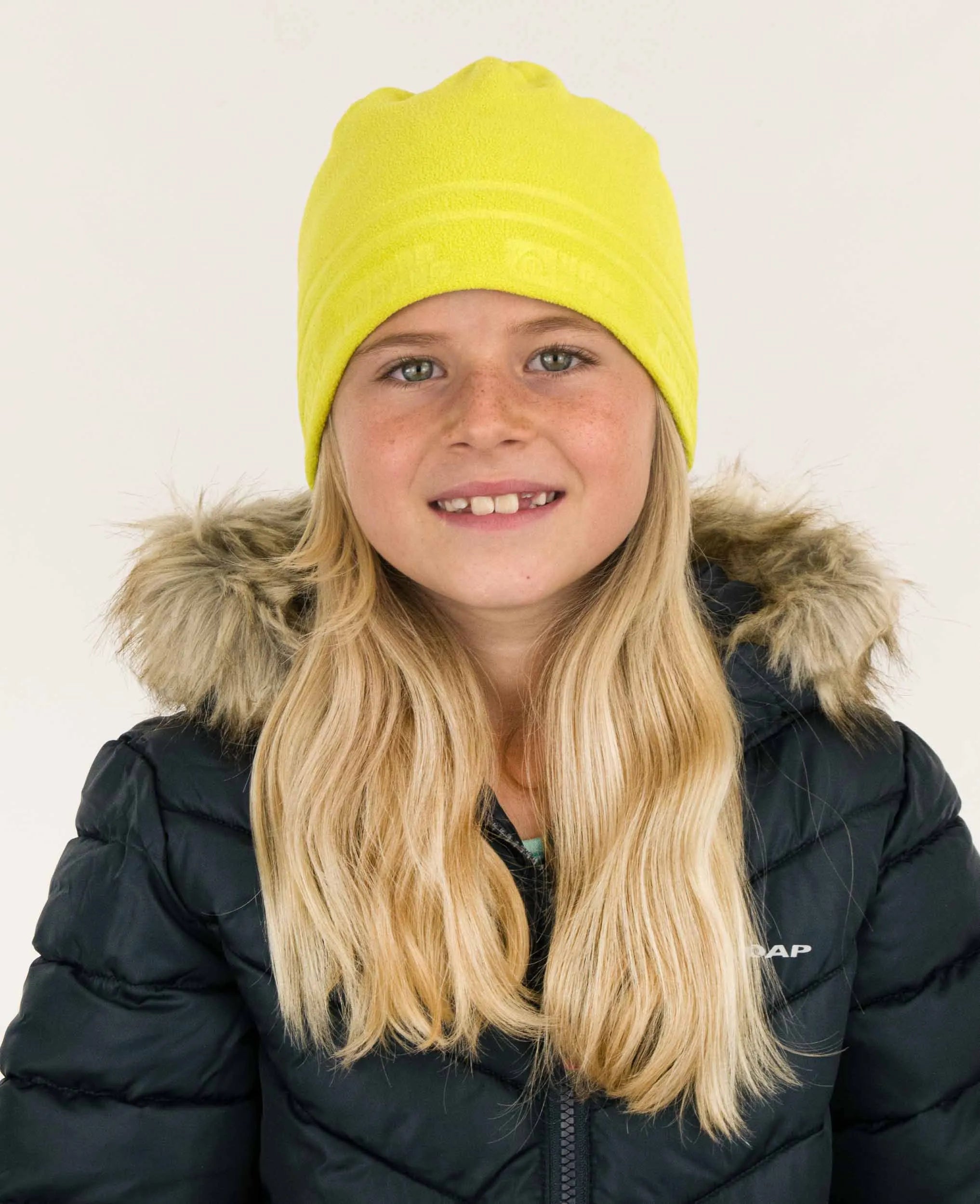 Cappello in pile per bambini Nordblanc Giallo Jr