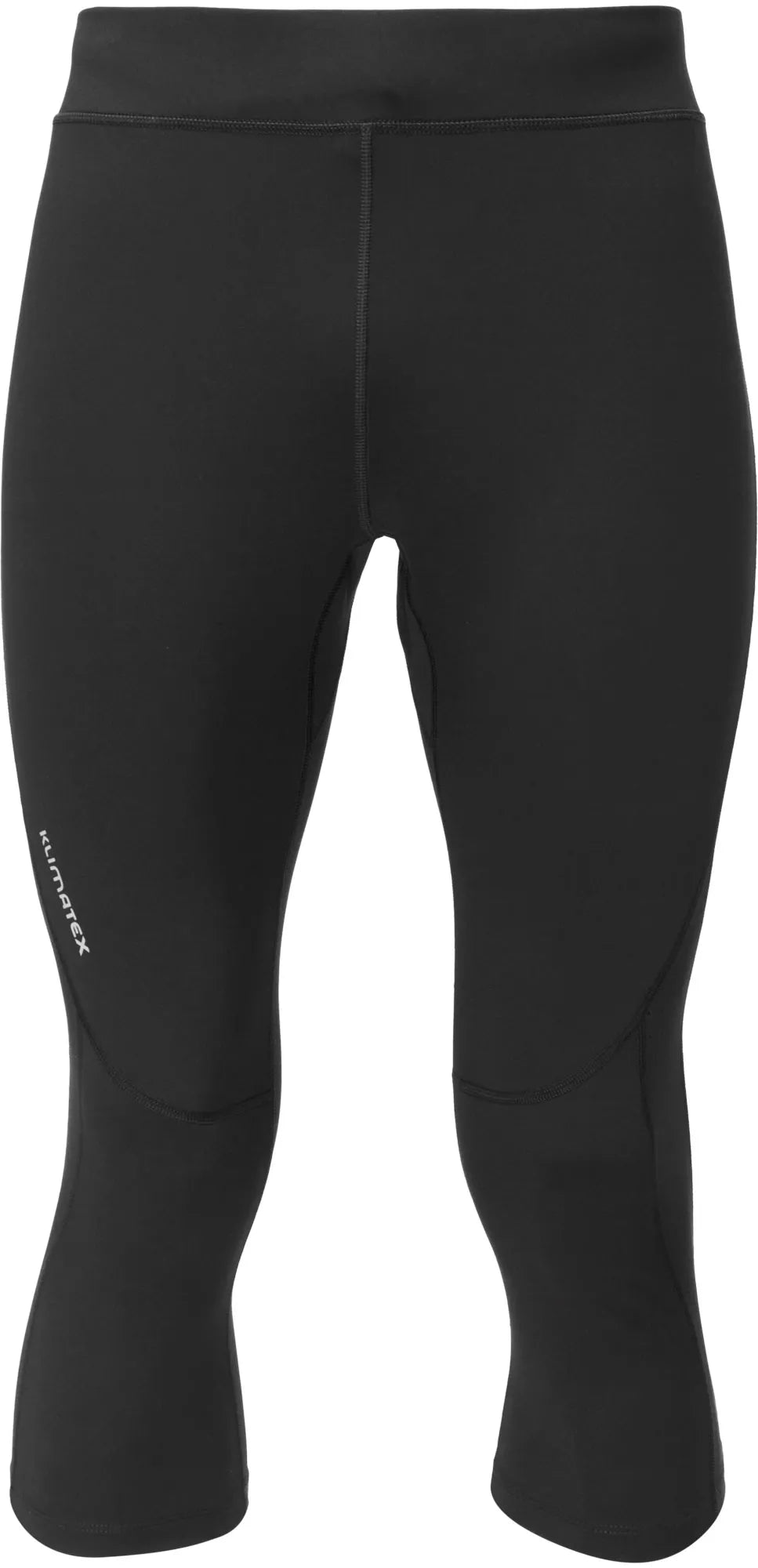 Pánske bežecké 3/4 legíny Klimatex Dylan Black 2xl