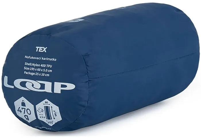 Pad de dormit gonflabil Loap Tex Blue