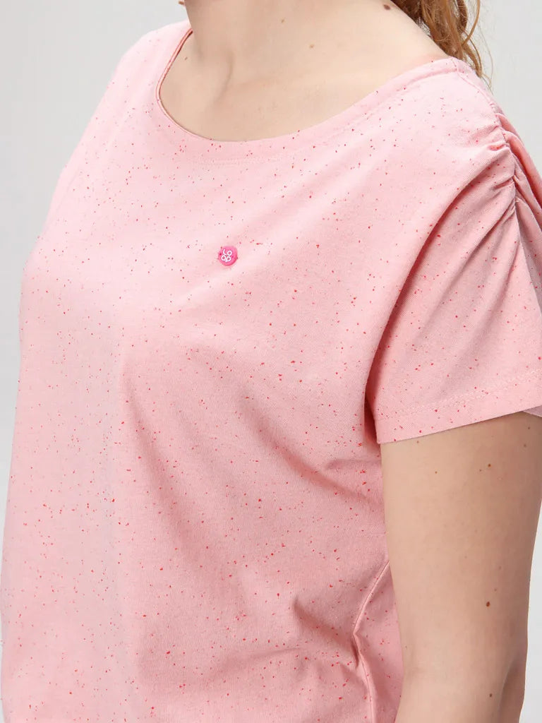 Damenkleid Loop Burget Pink