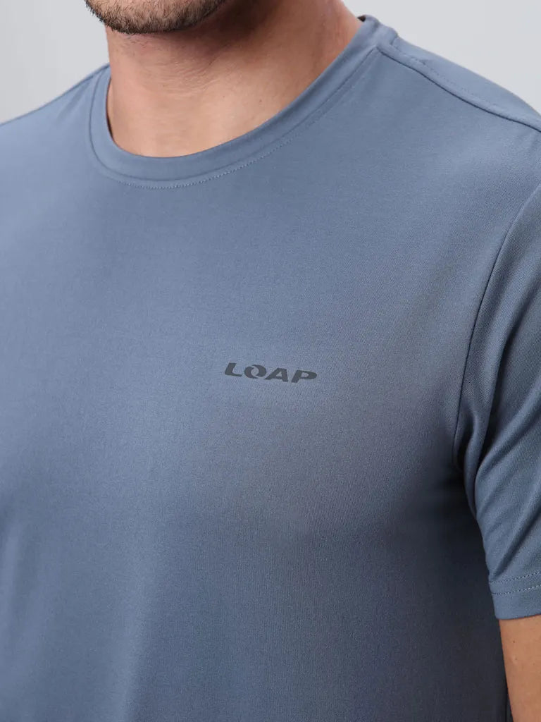 Herren-T-Shirt Loap Byrad Blau