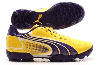Buty Piłkarskie Puma V6.11 Tarfy Junior Żółte