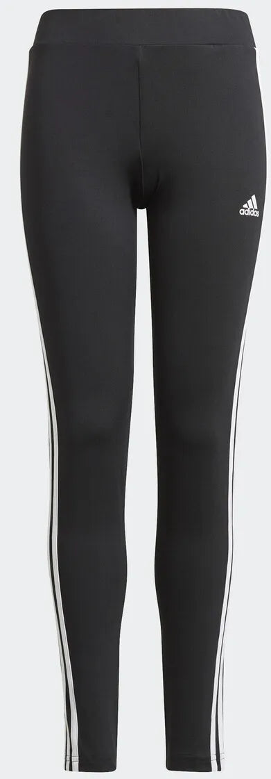 Gyermek leggings Adidas Jr Designed 2 Move 3 csíkos legging fekete