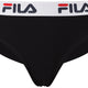 Dámské brazilské kalhotky Fila Black