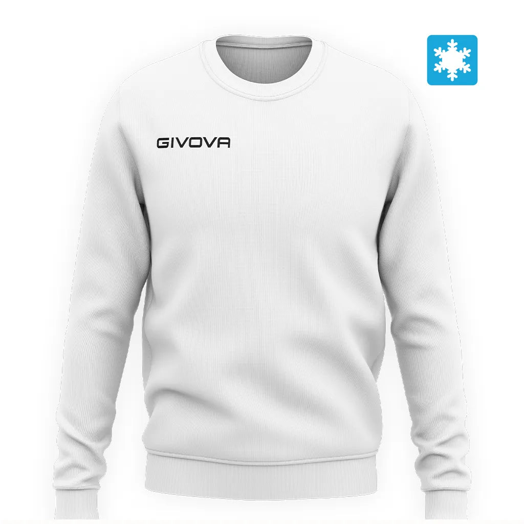 Givova Sweatshirt Felpa Branco Branco 2xl