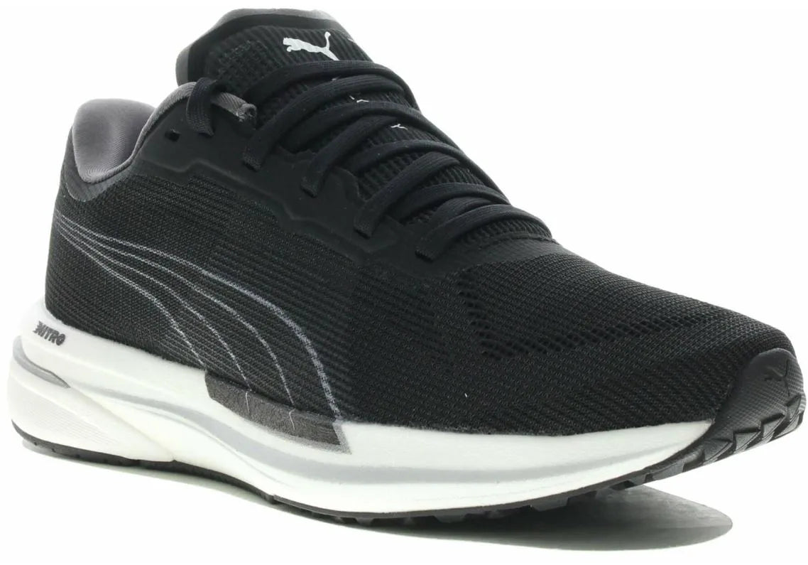 Puma Velocity Nitro Wtr Black-white-pink Black