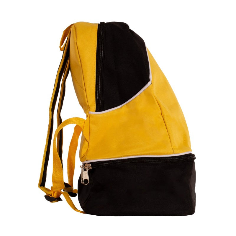 Mochila Modelo Equipo Bicolor Negro/Amarillo ÚNICA