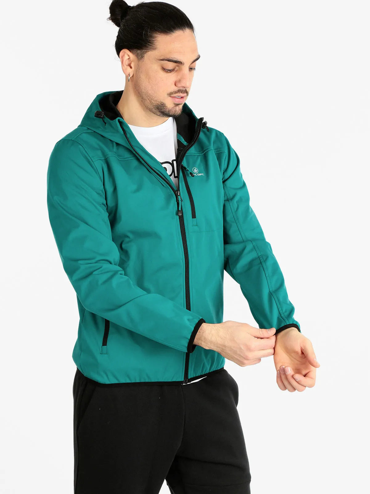 Herren Softshelljacke Athl. Dpt-Agargrün