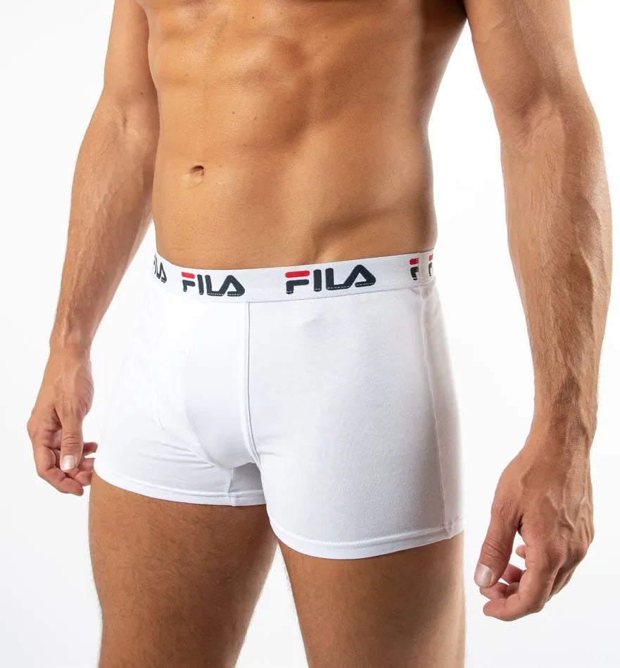 Boxer da uomo Fila confezione da 1 bianco 2xl