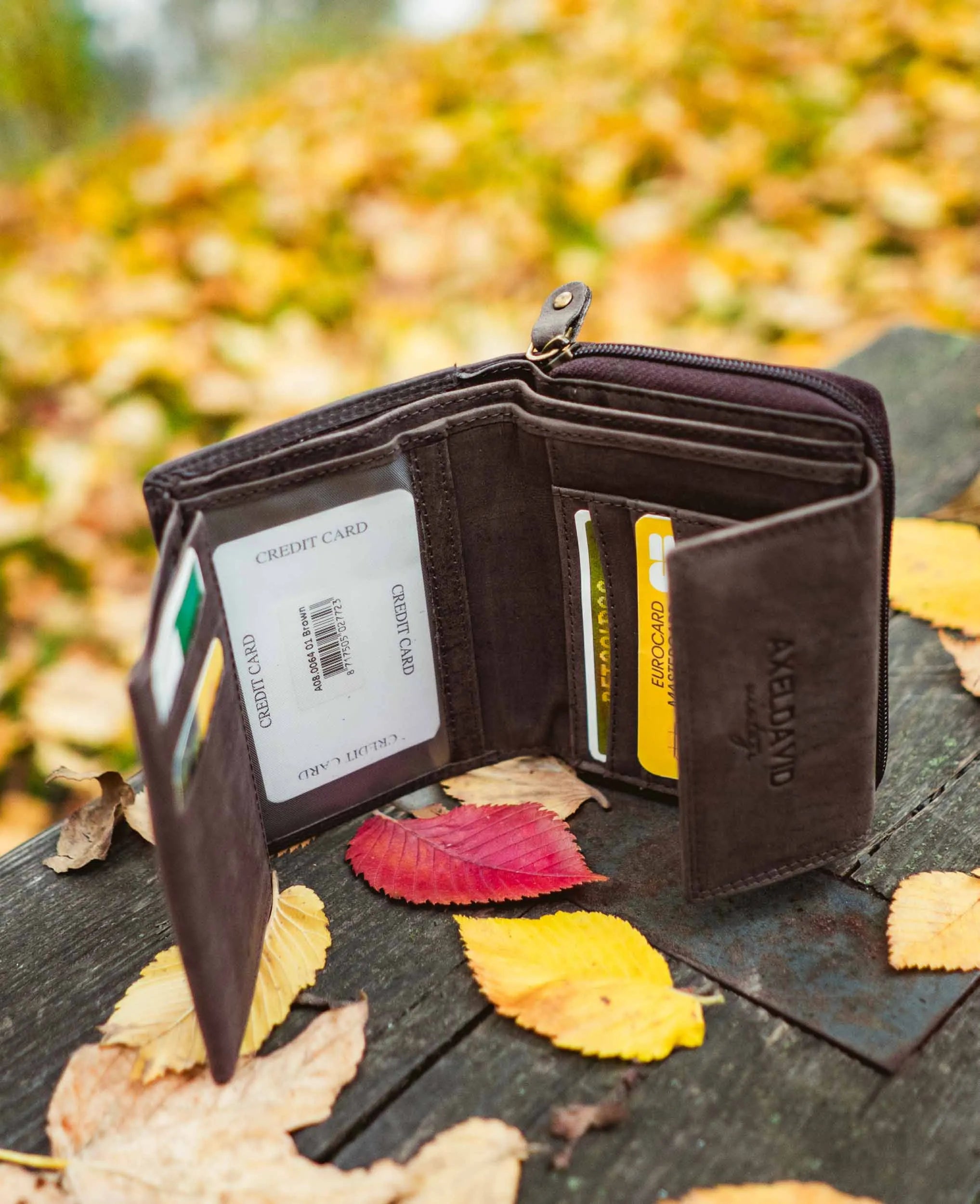 Axel david sparán leathair donn