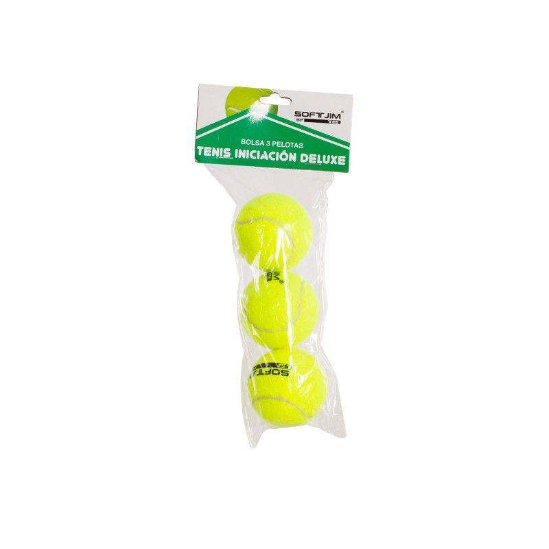 Bag 3 Balls Of Tennis Softee Initiation Deluxe