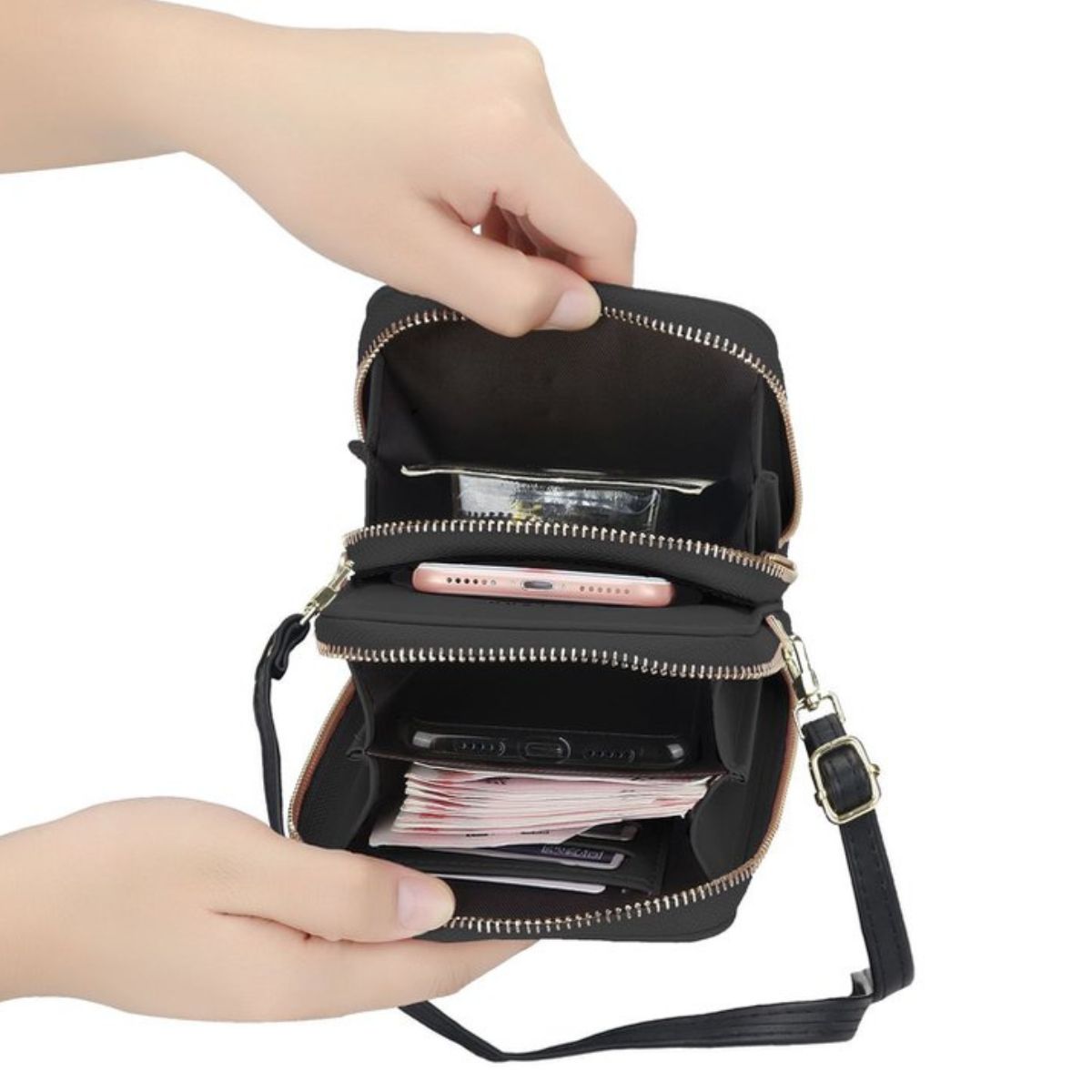 Bag It Up! Geantă Crossbody - Verde