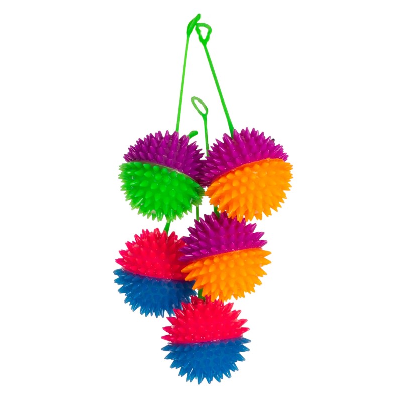 Balle Lumineuse Massage 7cm Multicolore
