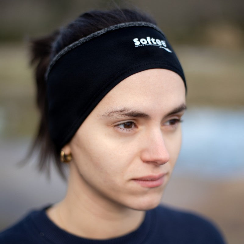 Bandana Running Softee Active Performance Negro ÚNICA