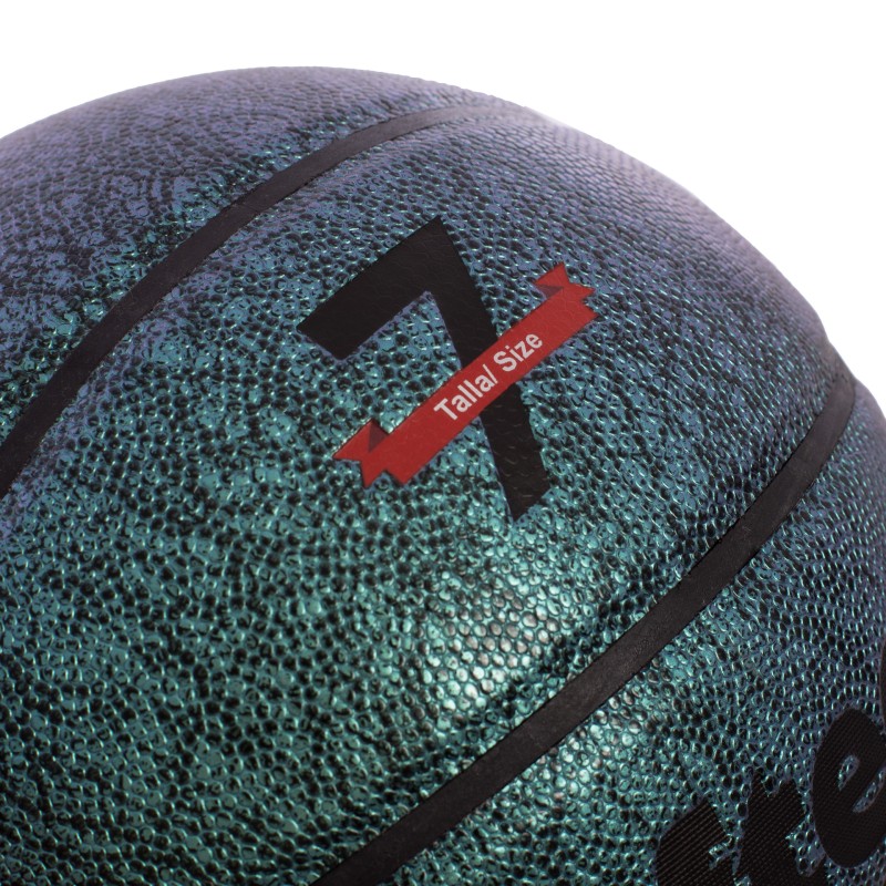 Ballon de Basket Cuir Softee Park Vert