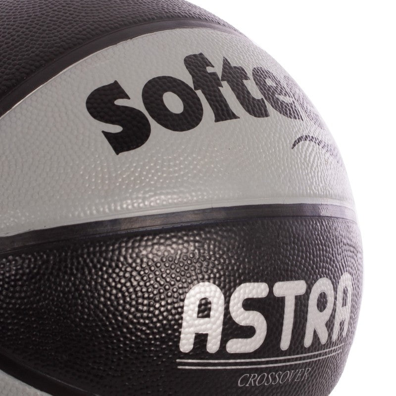 Баскетболна топка Softee Astra Negro/Plata