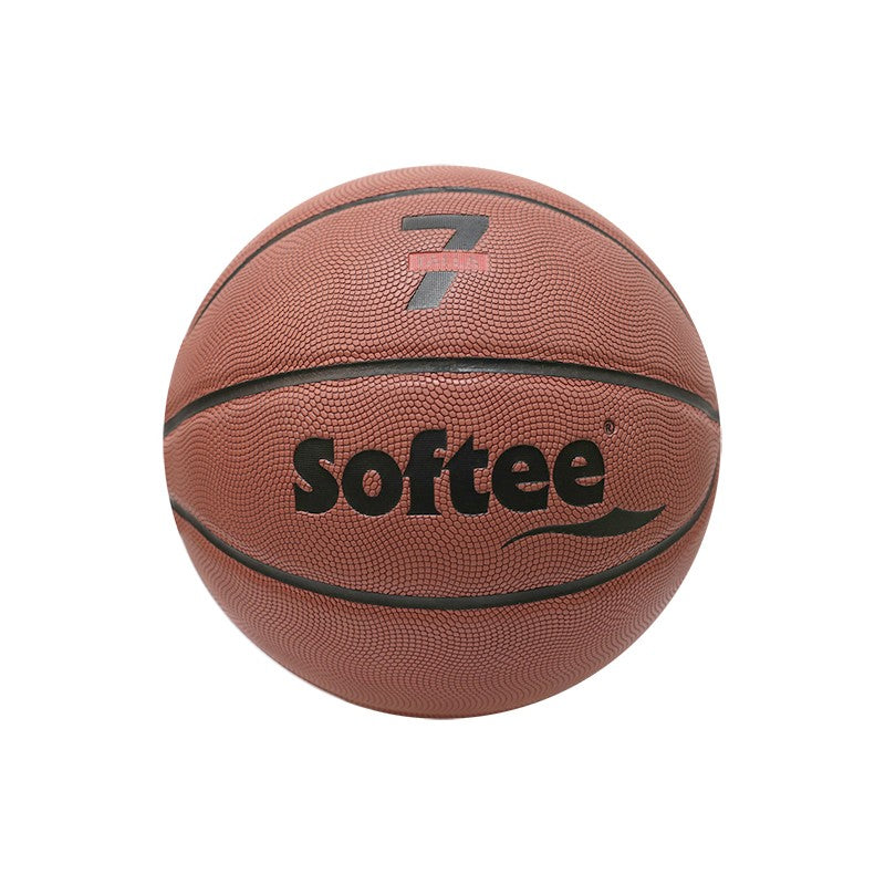 Ballon de Basket Softee Cuir Marron