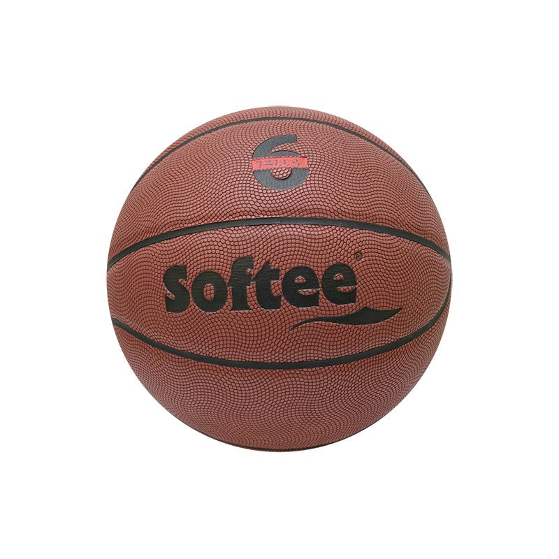 Ballon de Basket Softee Cuir Marron