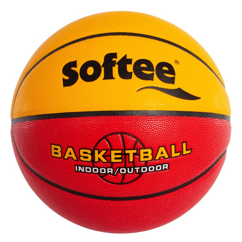 Basketballball Softee Nine -Größe 9- Orange/Gelb