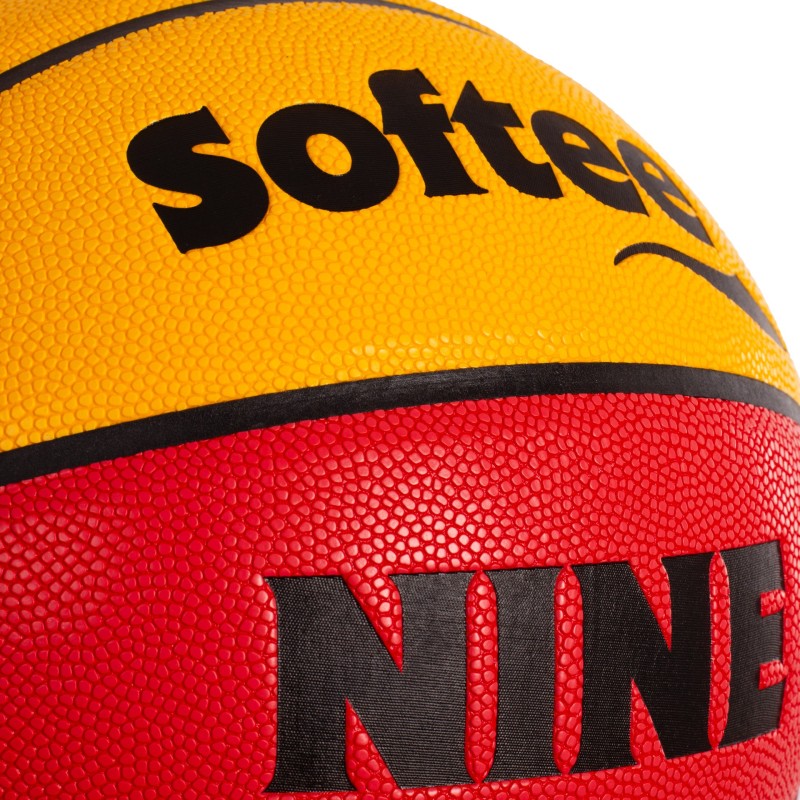 Basketballball Softee Nine -Größe 9- Orange/Gelb