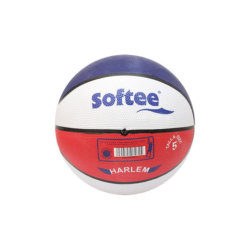 Ballon de Basket Softee Nylon Harlem Rouge/Blanc/Bleu